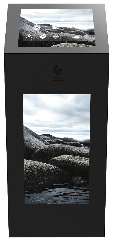 Borne tactile Onyx Elite vue de face